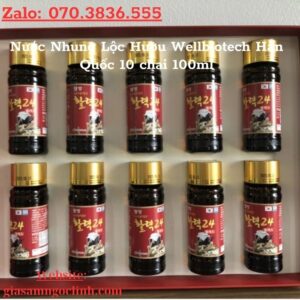 Nuoc Nhung Loc Huou Wellbiotech Han Quoc 10 chai 100ml 3