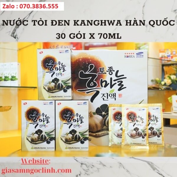Nước Tỏi Đen Kanghwa Hàn Quốc 30 gói x70ml