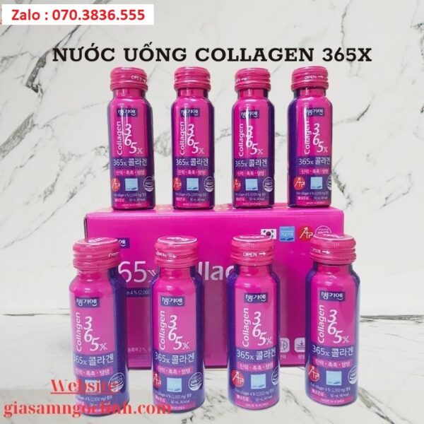 Nước Uống Collagen 365X