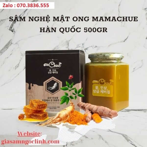 Sâm Nghệ Mật Ong Mamachue Hàn Quốc 500gr