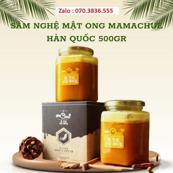 Sâm Nghệ Mật Ong Mamachue Hàn Quốc 500gr
