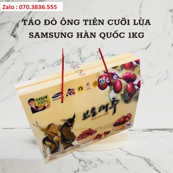 Táo Đỏ Ông Tiên Cưỡi Lừa Samsung Hàn Quốc 1kg