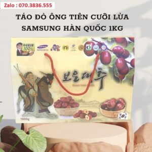 Táo Đỏ Ông Tiên Cưỡi Lừa Samsung Hàn Quốc 1kg Tao Do Ong Tien Cuoi Lua Samsung Han Quoc 1kg 3
