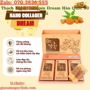 Thach Nghe Collagen Dream Han Quoc 30 goi 1