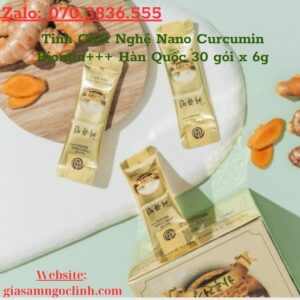 Tinh Chat Nghe Nano Curcumin Biontin Han Quoc 30 goi x 6g 3