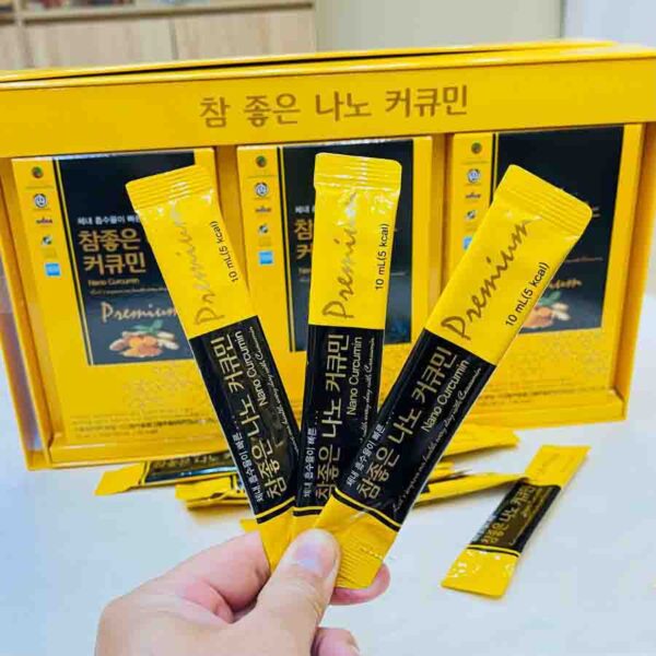 Tinh Chất Nghệ Nano Curcumin Premium Samjin Health 30 gói x 10ml