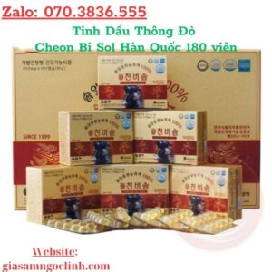 Tinh Dau Thong Do Cheon Bi Sol Han Quoc 180 vien 3