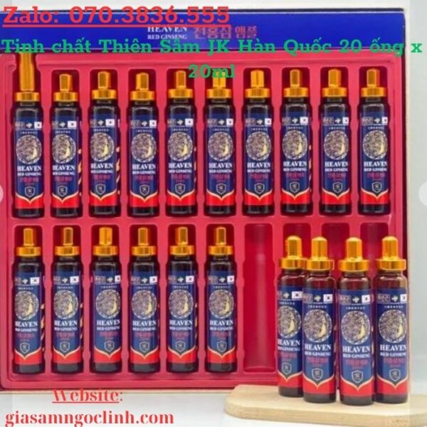 Tinh Chất Thiên Sâm JK Hàn Quốc 20 ống x 20ml