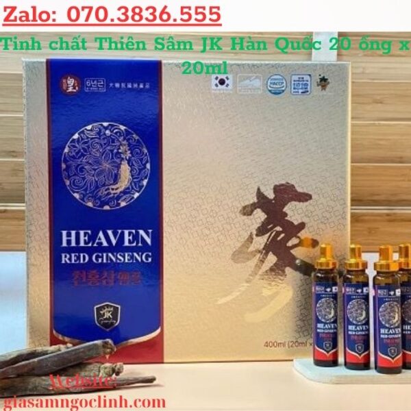 Tinh Chất Thiên Sâm JK Hàn Quốc 20 ống x 20ml