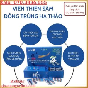 Vien Thien Sam Dong Trung Ha Thao Han Quoc 180 vien 1