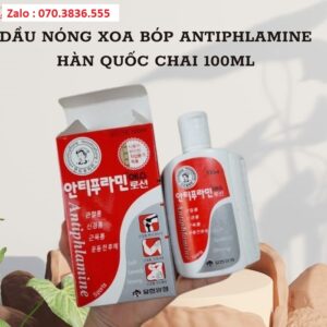 Dau Nong Xoa Bop Antiphlamine Han Quoc Chai 100ml 3