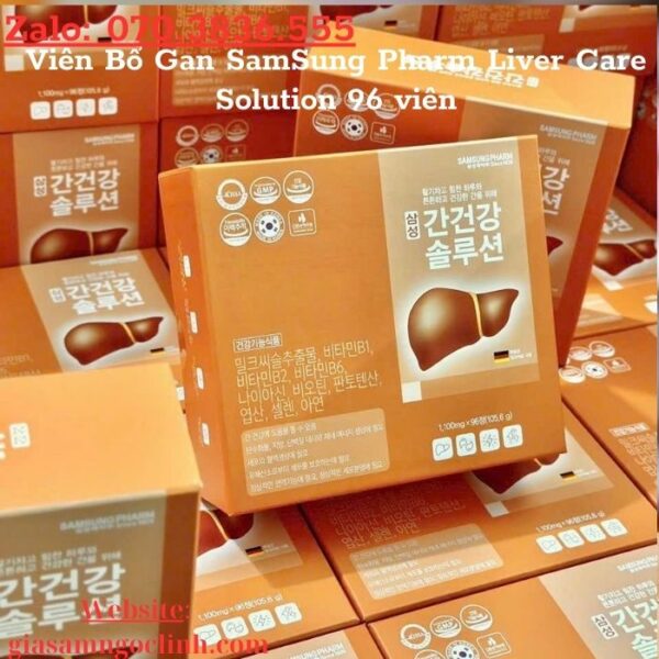 Viên Bổ Gan SamSung Pharm Liver Care Solution 96 viên