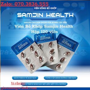Vien Bo Khop Samjin Health Hop 120 vien 2