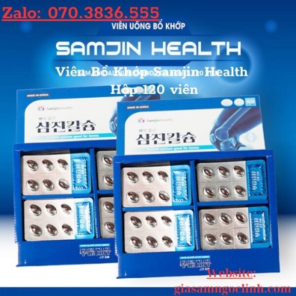 Viên Bổ Khớp Samjin Health Hộp 120 viên