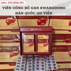 Vien Uong Bo Gan Kwangdong Han Quoc 120 vien 3